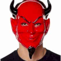 Kirmizi-Renk-Plastik-Devil-Mask-Seytan-Maskesi