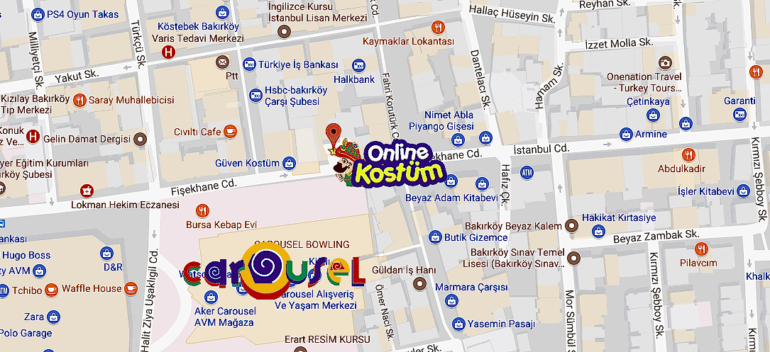 Online Kostüm Bakırköy İstanbul