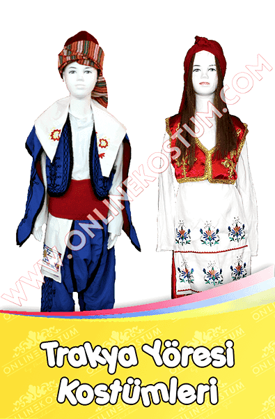 Trakya Yöresi Kostümü
